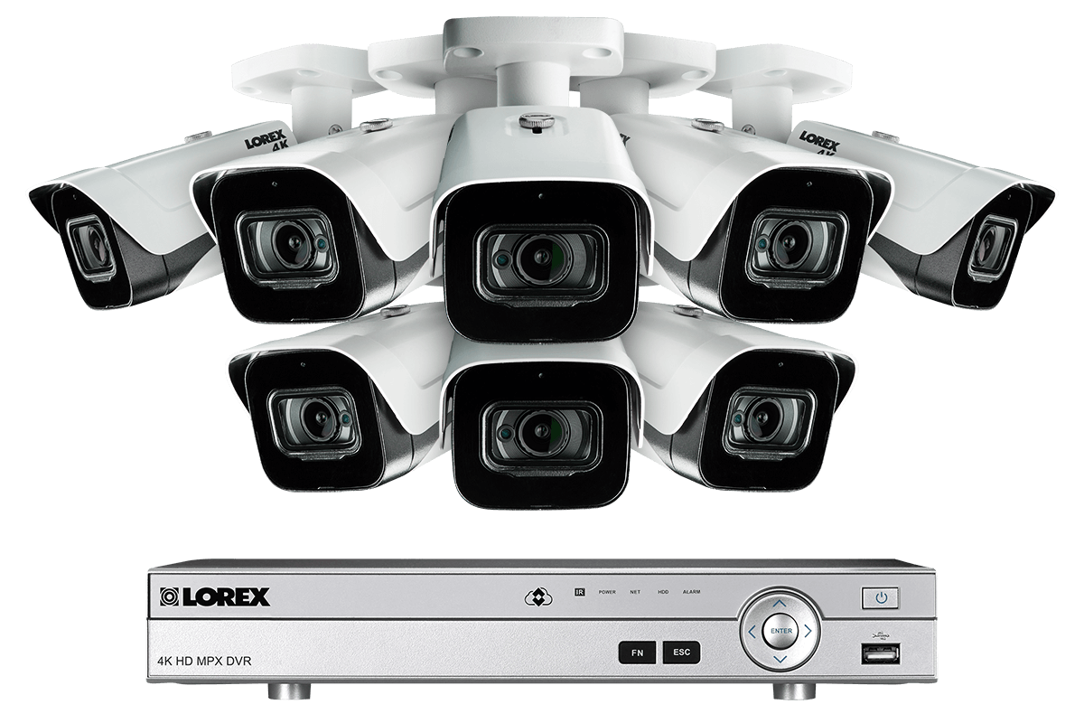4KMPX44 Ultra HD 4K home or business security system