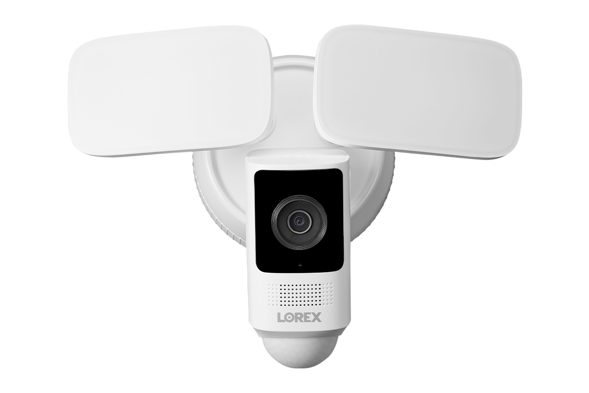 Floodlight security camera