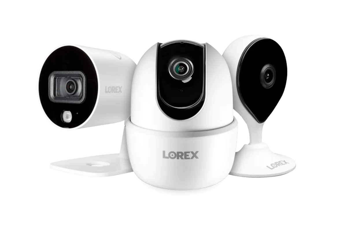 indoor and outdoor wi-fi security cameras