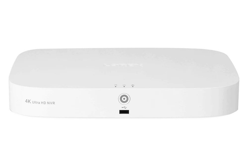 Lorex 4K 8-Channel 2TB Network Video Recorder with Smart Motion Detection, Voice Control and Fusion Capabilities