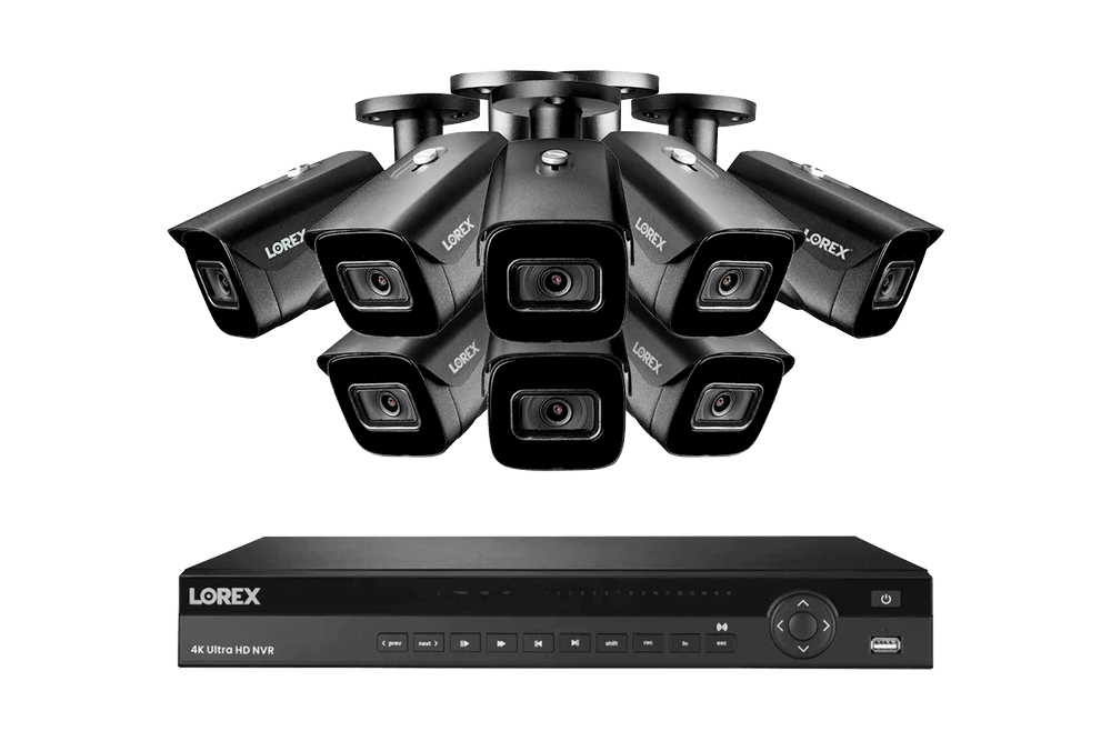 16-Channel Fusion NVR System with 4K (8MP) IP Cameras