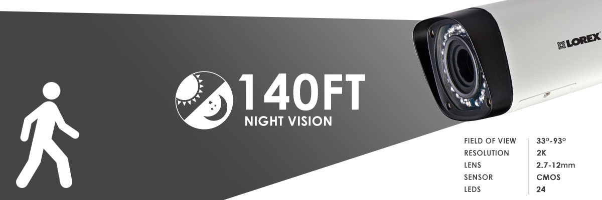 LNB3373B night vision security camera
