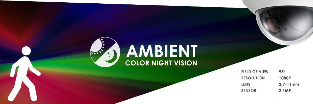 color night vision security camera