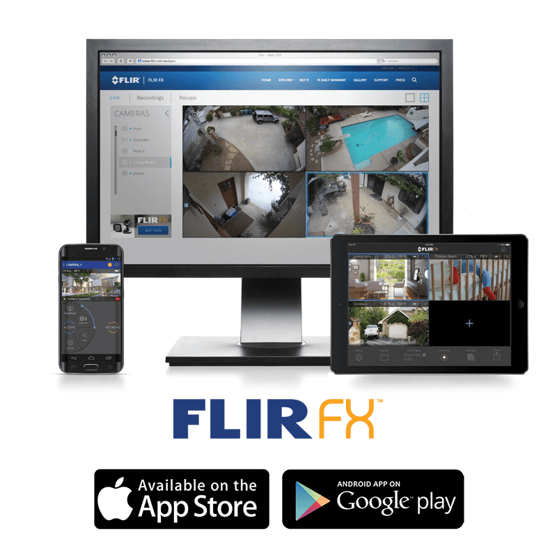 FLIR FX app for FLIR FX home WiFi camera