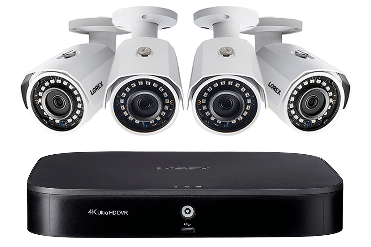 2KMPX44 5MP Super HD 8 Channel Security System with 4 Super HD 5MP Cameras