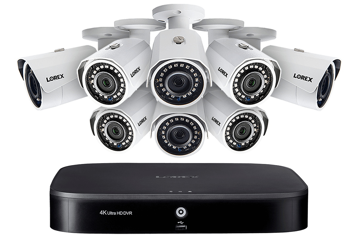 2KMPX88 4MP Super HD 8 Channel Security System with 4 Super HD 4MP Cameras