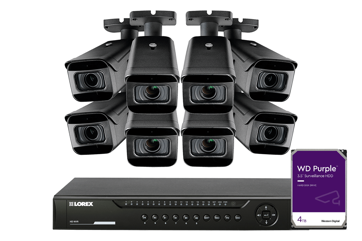 4KHDIP164i-2 4K nocturnal security camera system