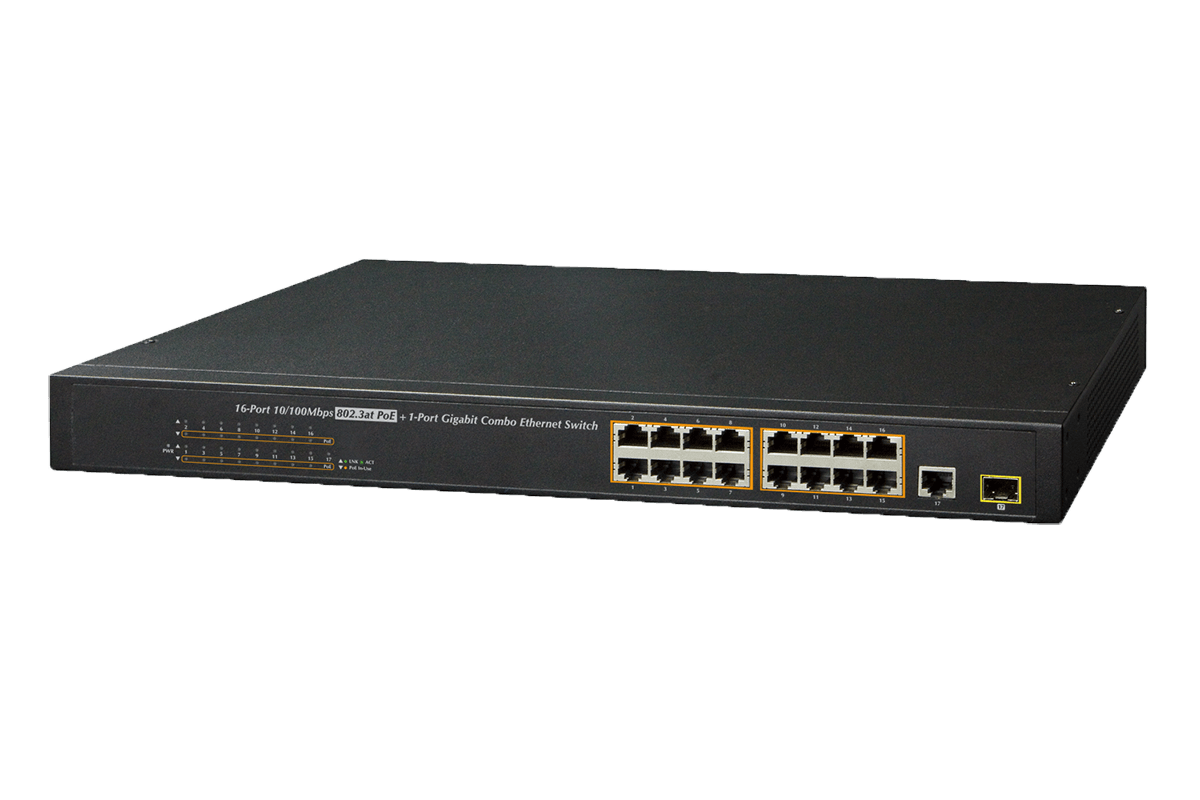 PoE+ power-over-ethernet switch from Lorex