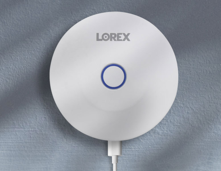lorex sensor hub on wall