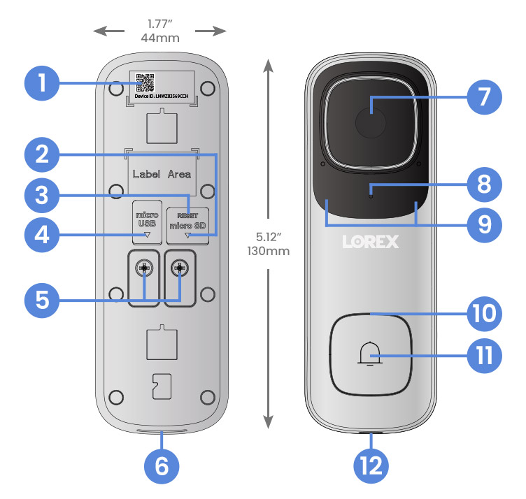 B862 4K Video Doorbell Overview