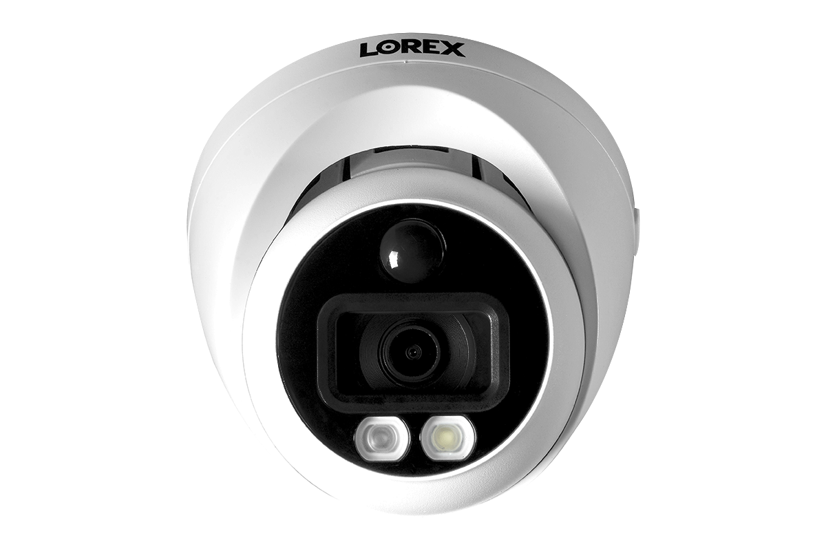 MPX active deterrence dome security camera