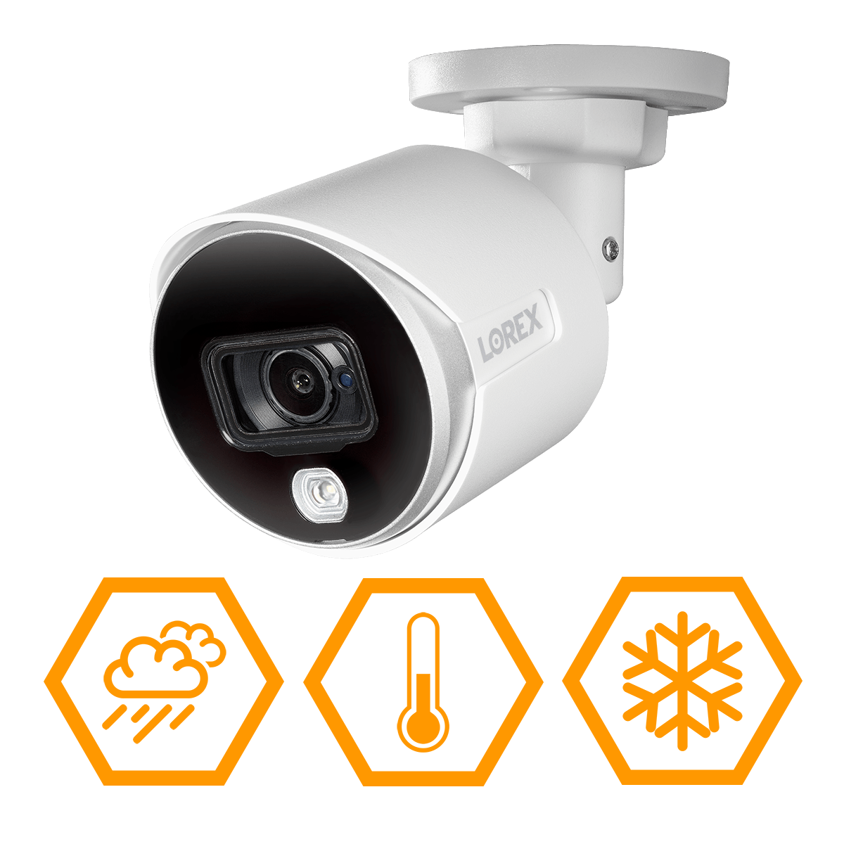 4K IP67 weatherproof security camera for year-round protection