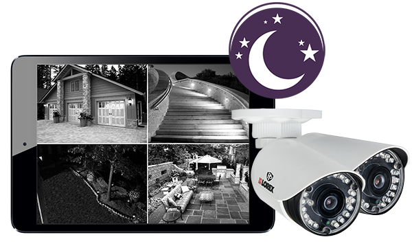 CVC7711 night vision bullet cameras