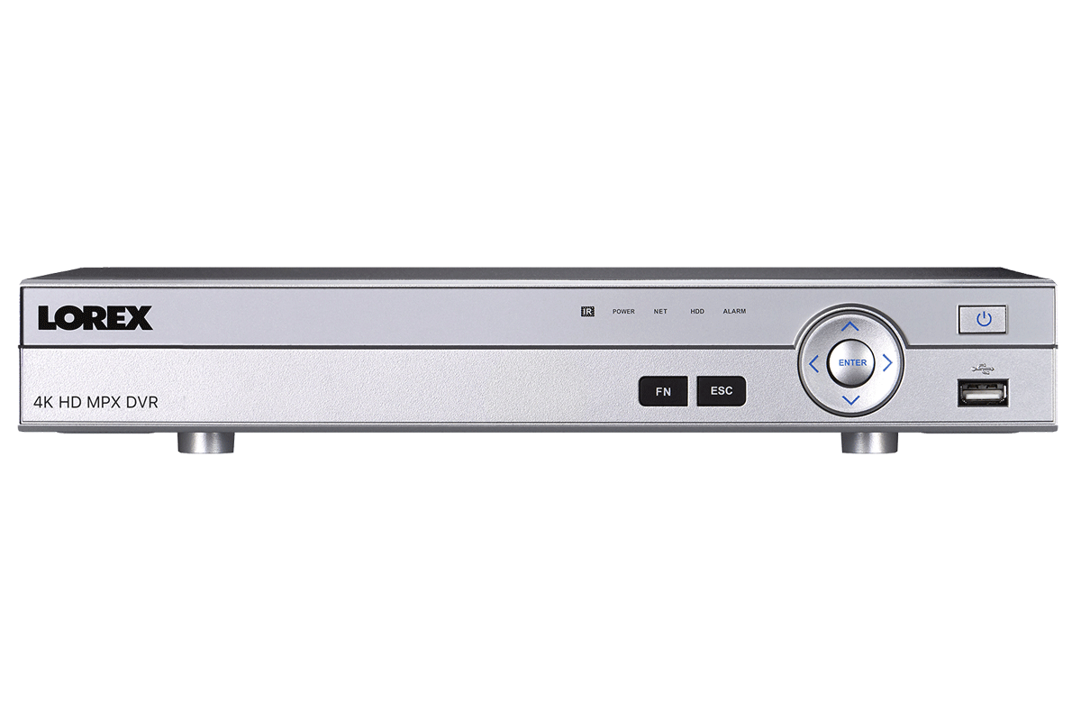 Lorex 4K 8 Channel 2TB DVR with 8 1080P Security Cameras