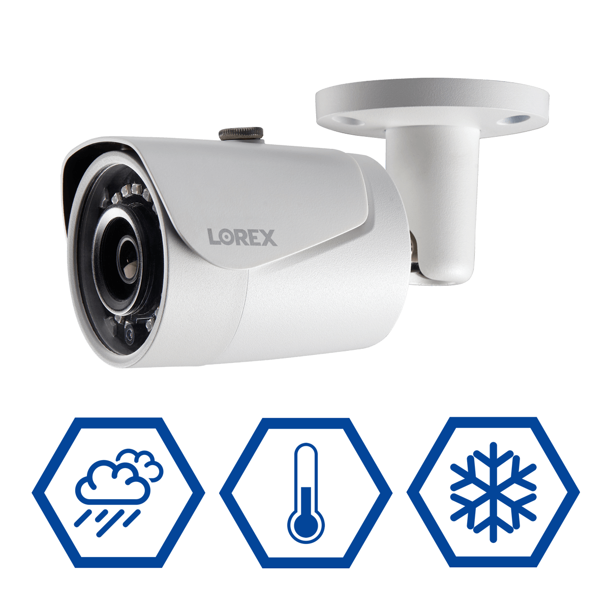 4K weatherproof security camera for year-round protection