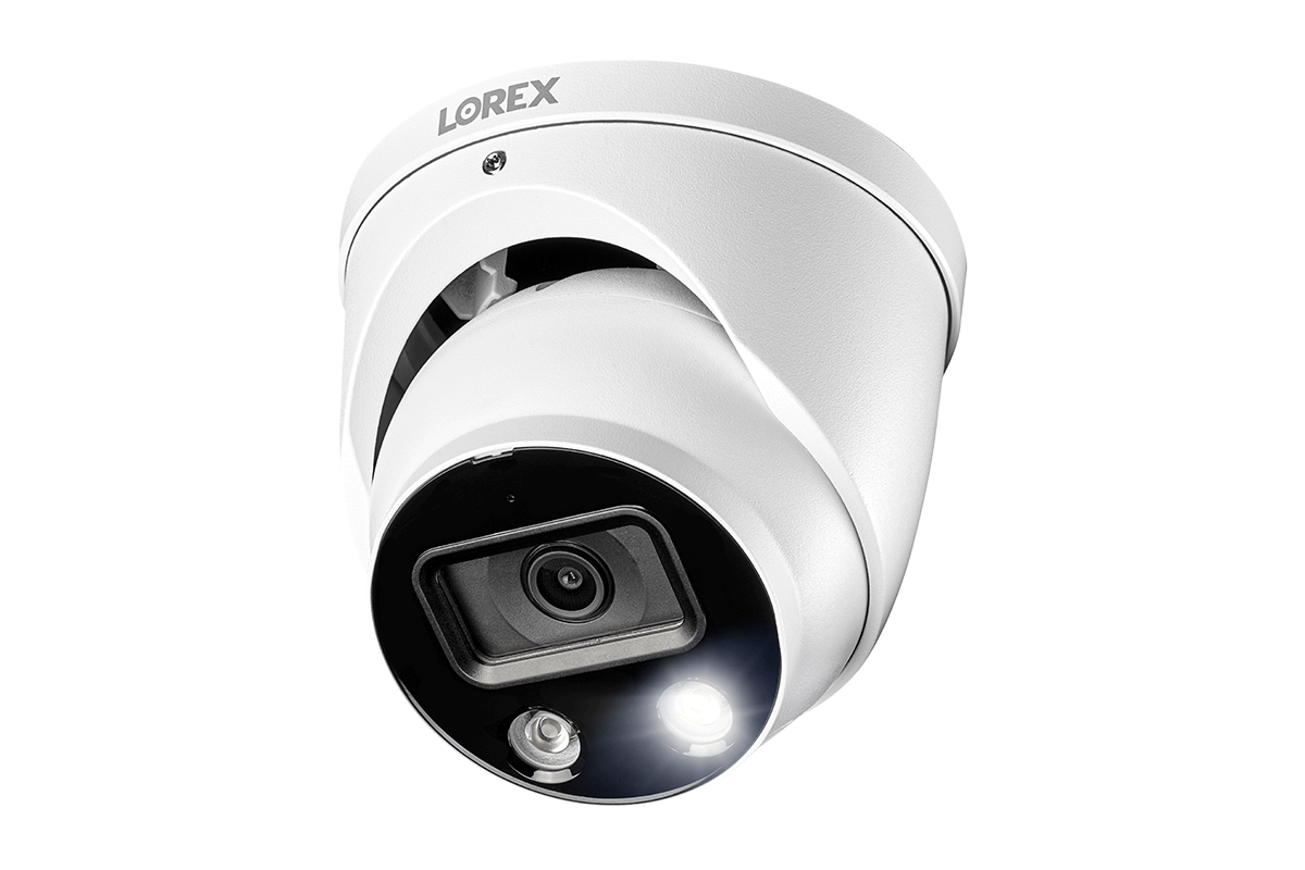 E892DD, Halo Series, H10 - 4K Ultra HD Smart Deterrence IP Dome Camera