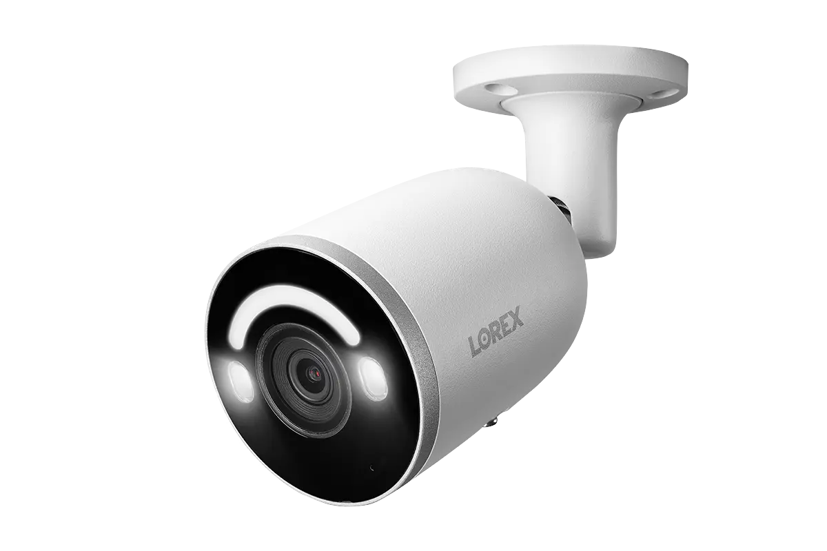 E894AB Series - 4K Deterrence Bullet AI PoE IP Wired Camera
