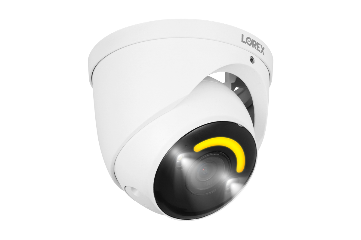E910DD - Halo Series H30 4K+ 12MP IP Wired Dome Security Camera with Smart Security Lighting