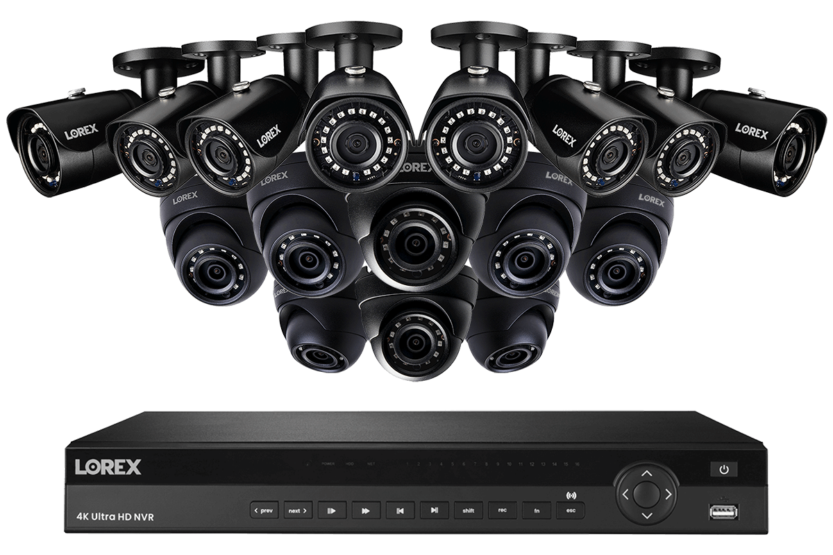 HDIP1688DW, 2K IP Security Camera System with 16 Outdoor Cameras