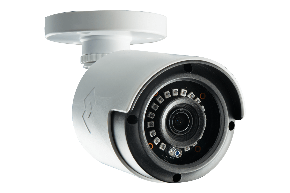 White LOREX LNB4173B 4 Megapixel HD Weatherproof IP Security Bullet Camera