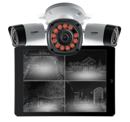 LBV2521 HD night vision bullet cameras
