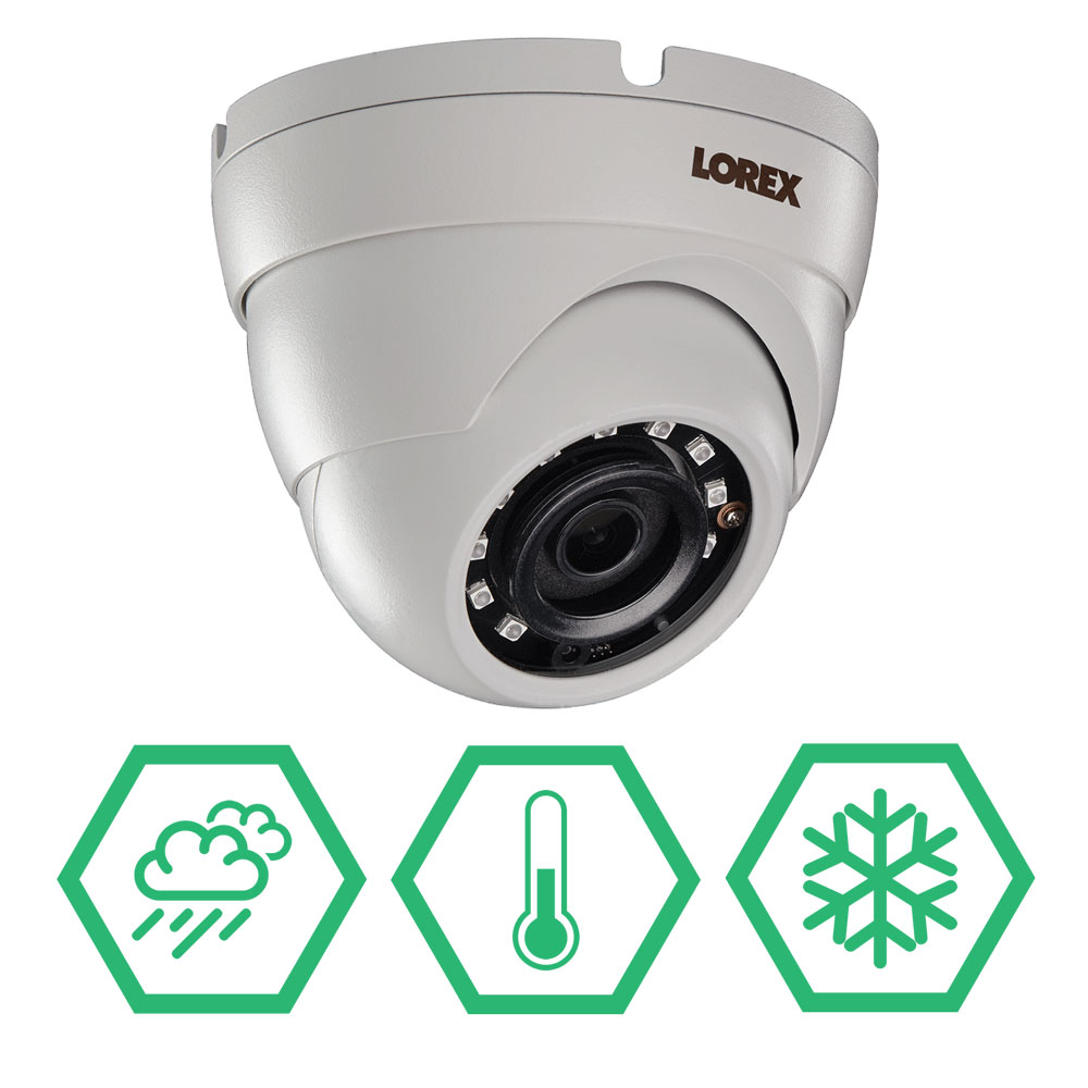 2K weatherproof security camera for year-round protection