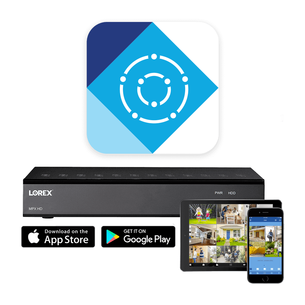 Lorex Cirrus app for smartphones and tablets