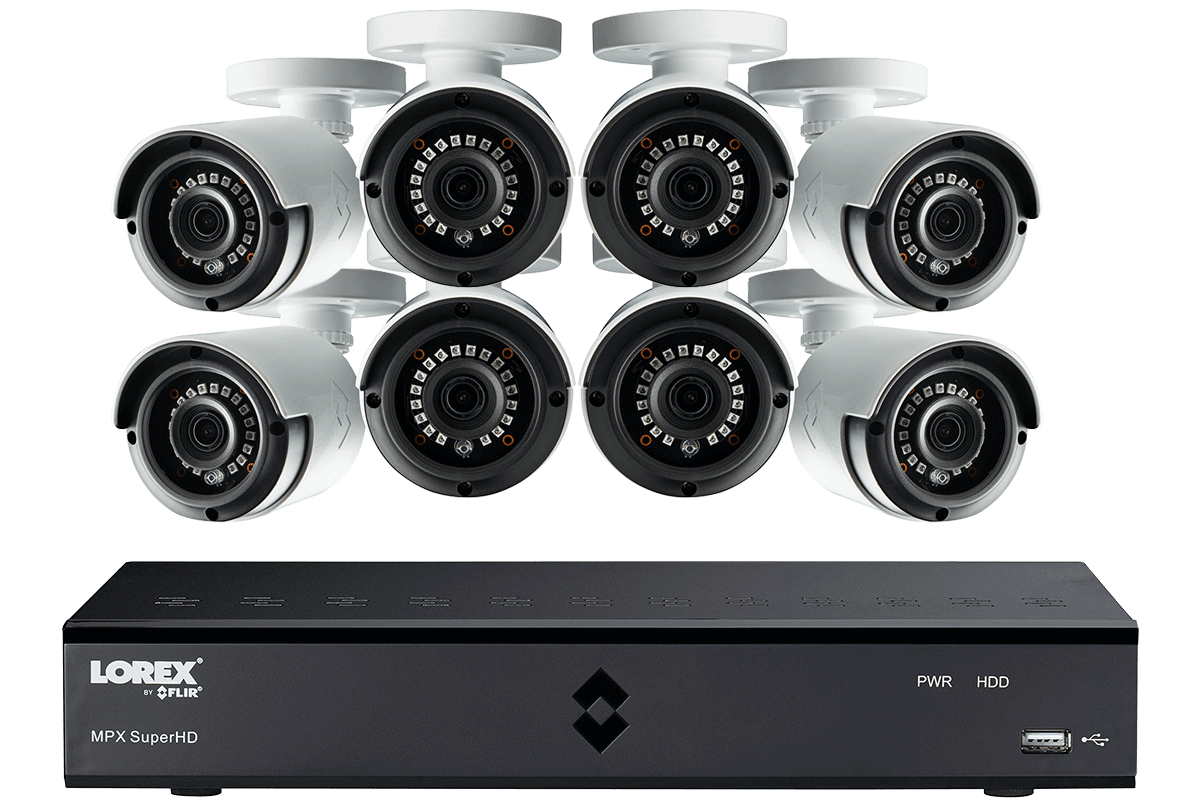 LHA41082TC8 Super HD 2K home or business security system