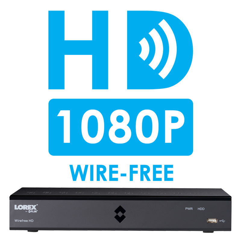 1080p HD wire-free security