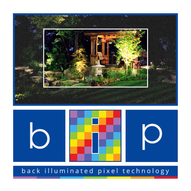 back illuminated pixel image