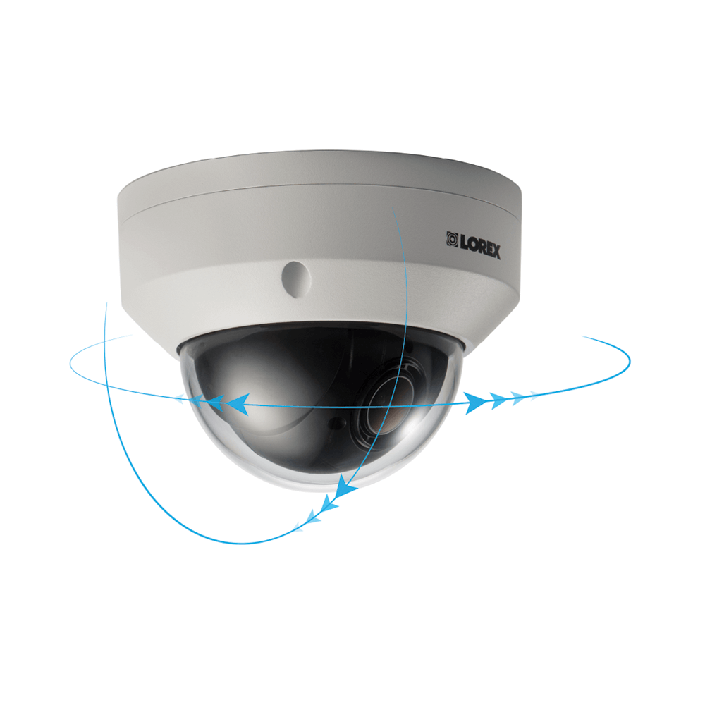 A security camera that can see in every direction