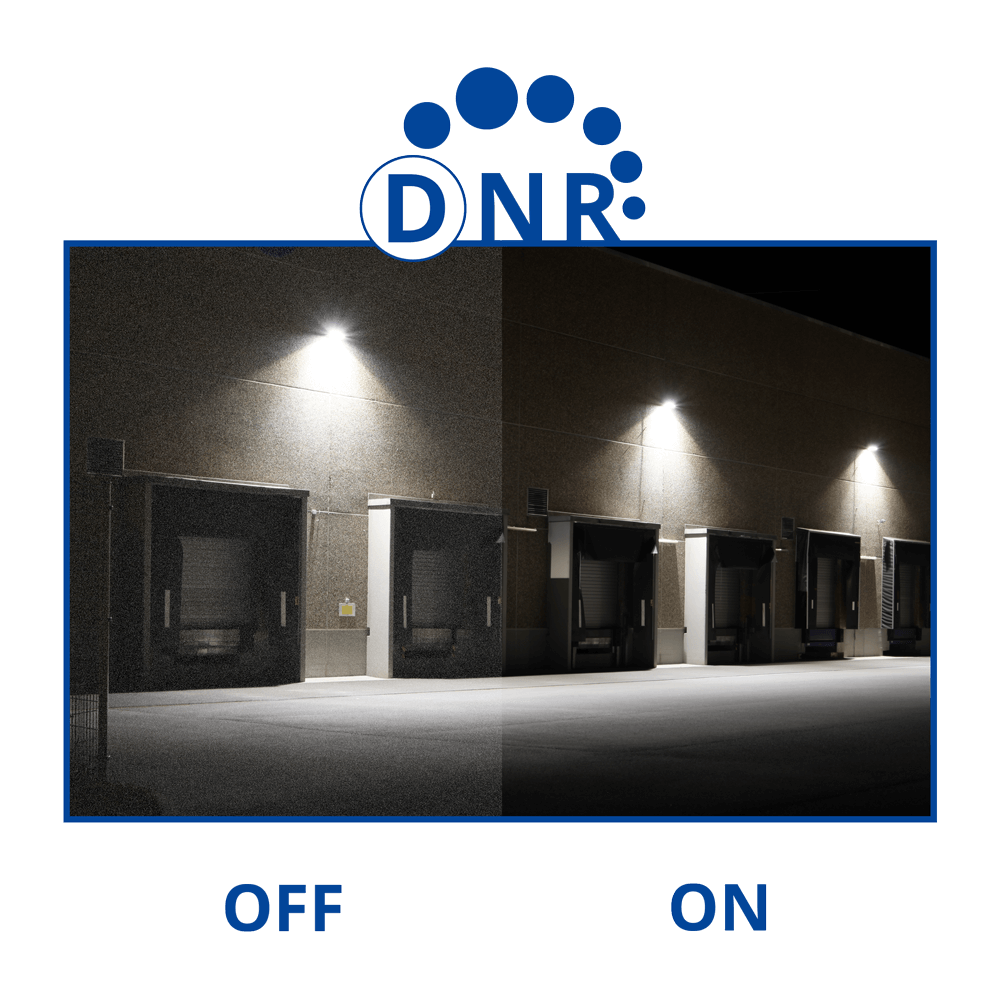 DNR digital noise reduction example
