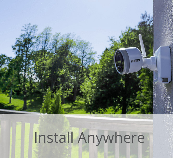 outdoor wireless battery operated security camera