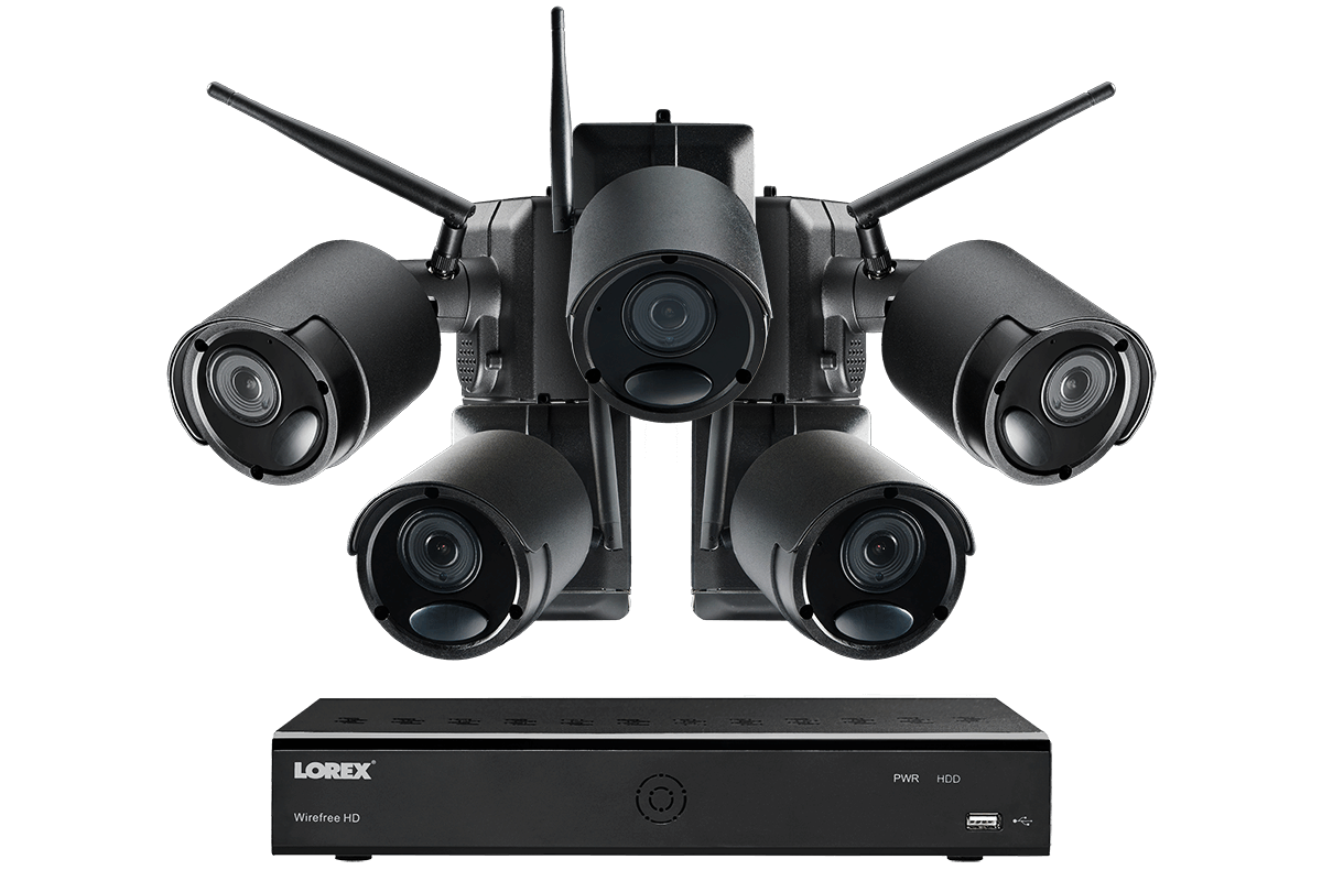 LWF2080B-65 Diurnal wire-free security camera system