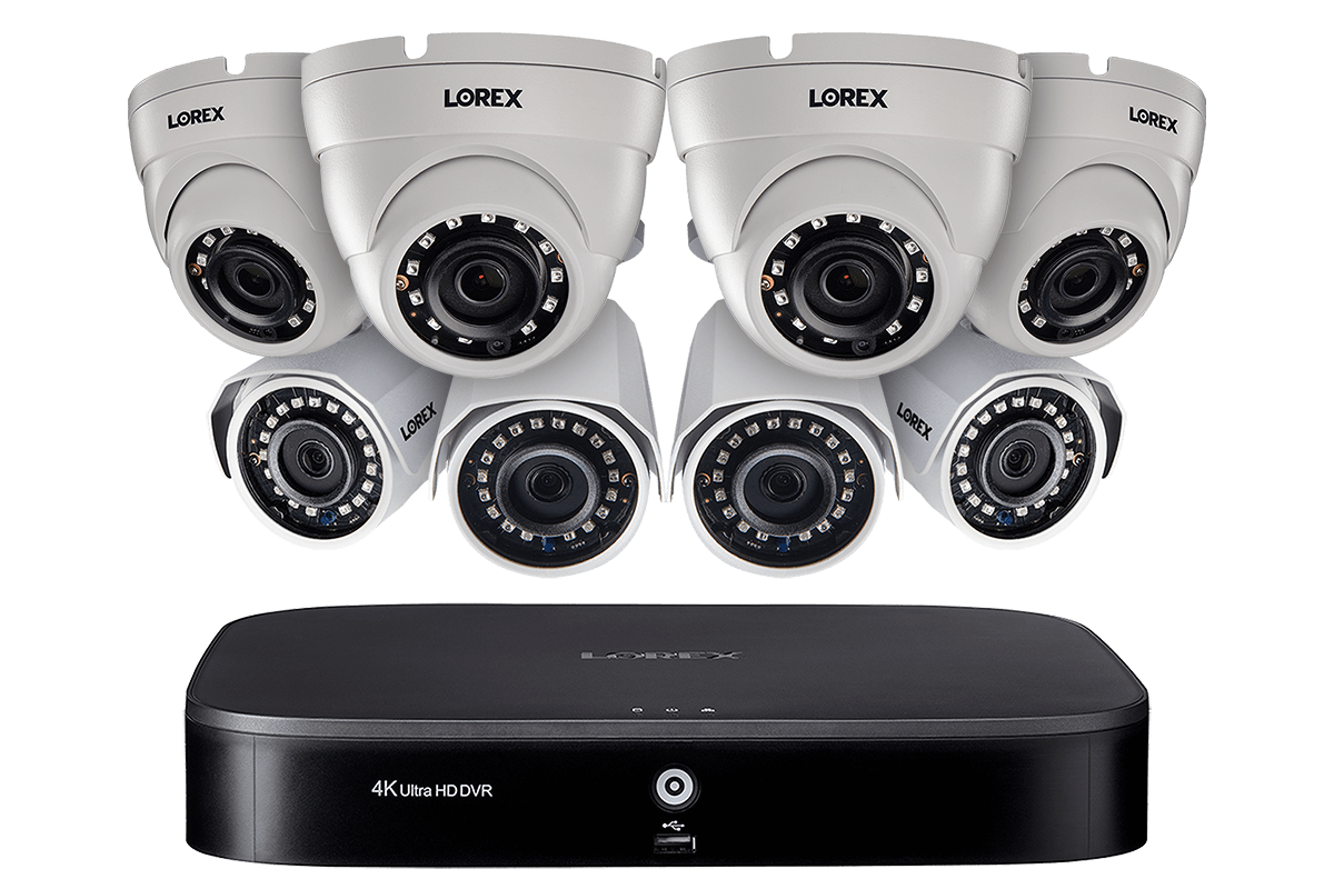 LX1080-88W, 1080p HD 8-Channel Security System