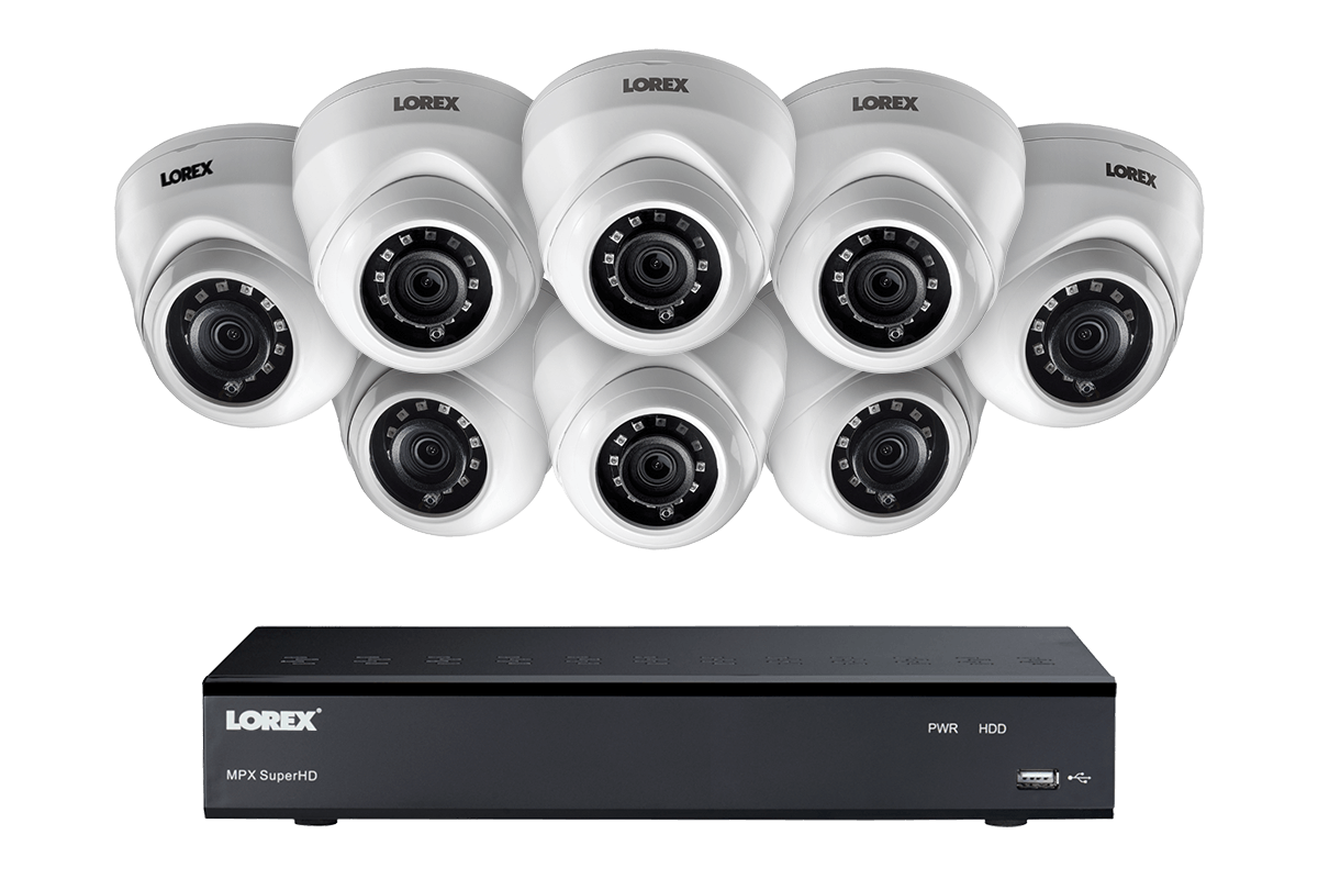 LHA41082TC8 Super HD 2K home or business security system