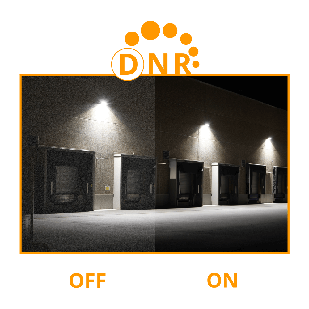 DNR digital noise reduction example
