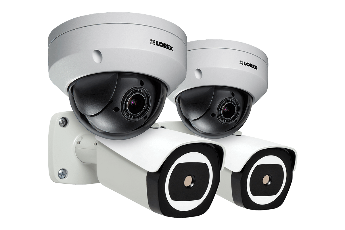 Thermal security camera and PTZ camera bundle from Lorex