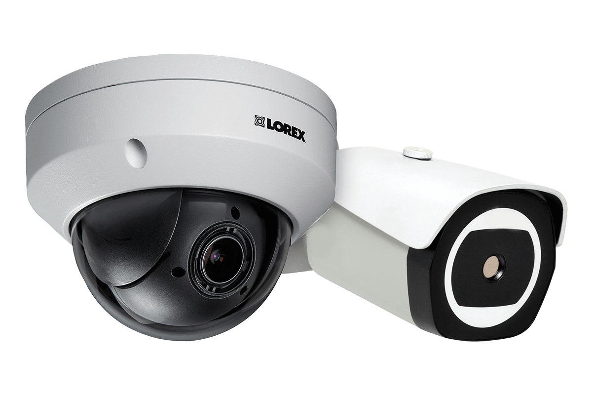 Thermal security with PTZ high definition camera