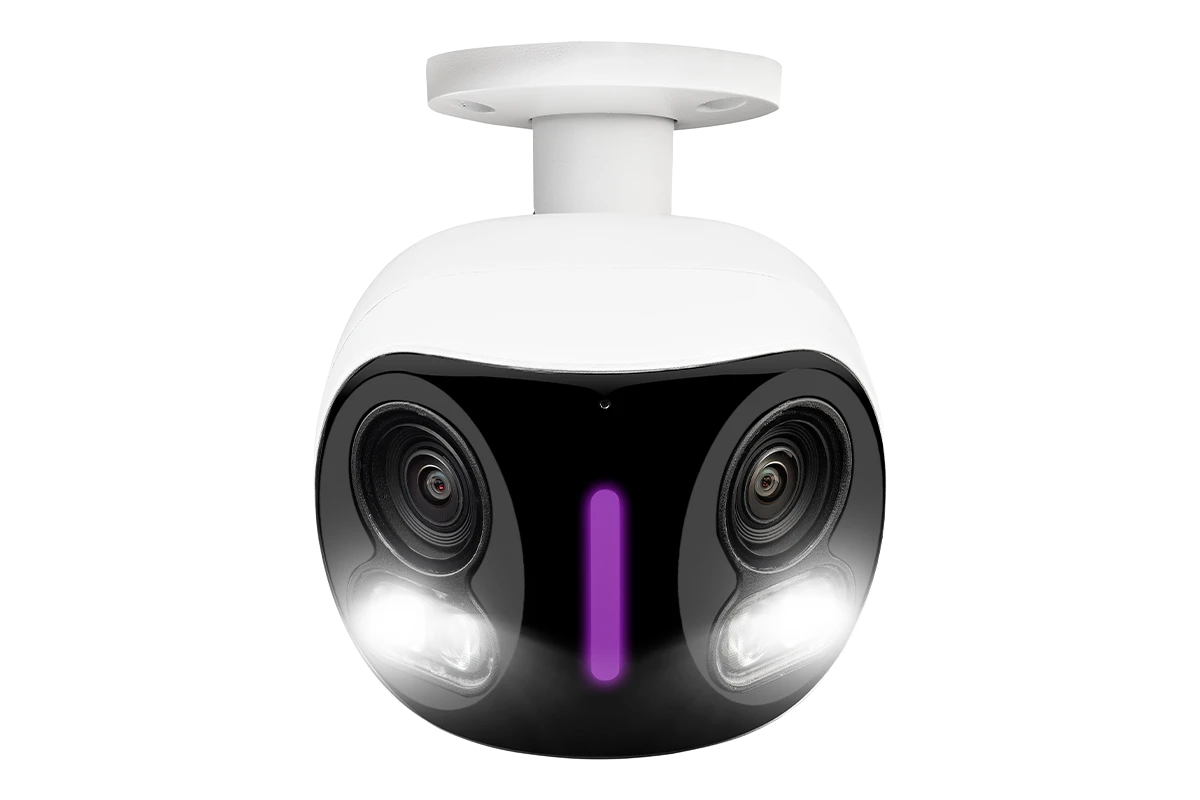 W891UA Series - 4K Dual-Lens Wi-Fi Security Camera with Smart Security Lighting