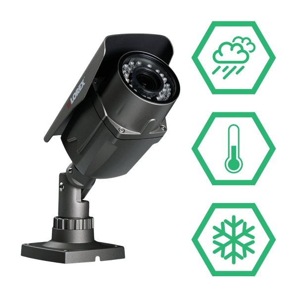 extreme temperature IP66 weatherproof security cameras