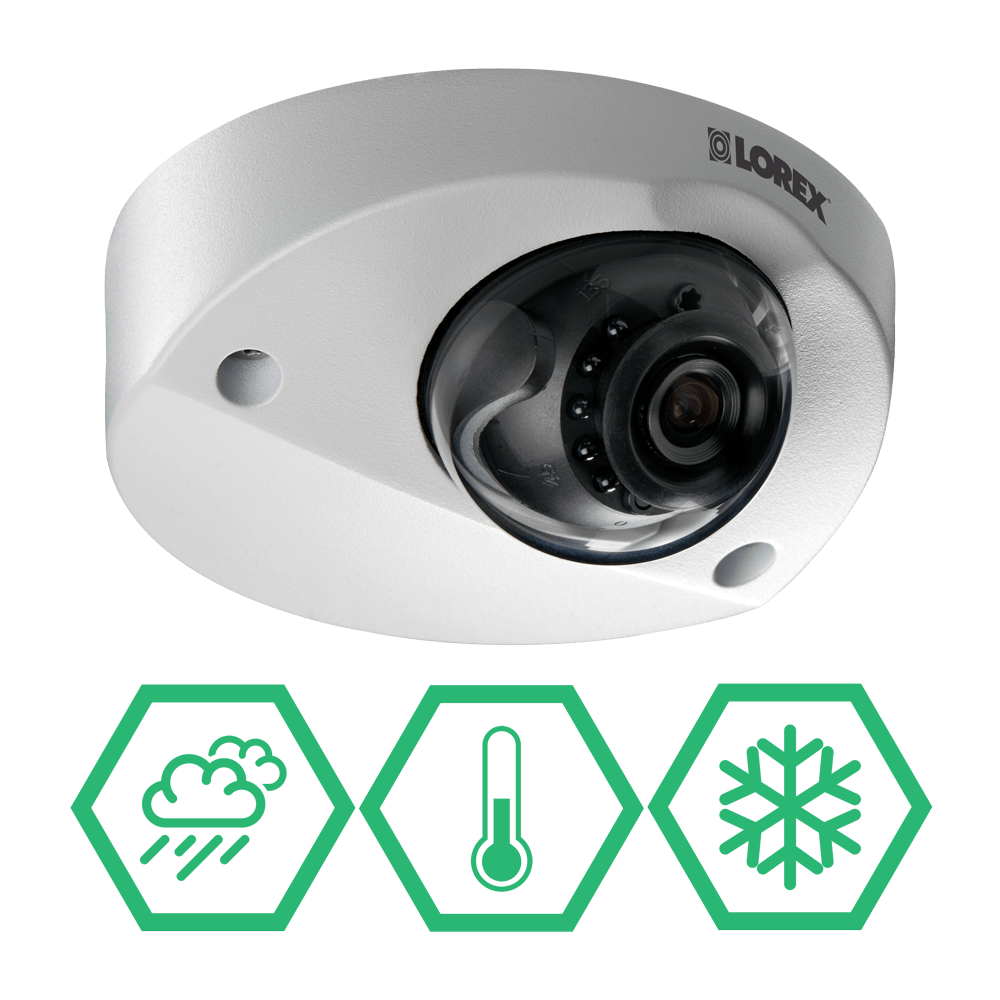 Security camera for all kinds of extreme weather