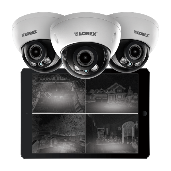 High definition network night vision security cameras