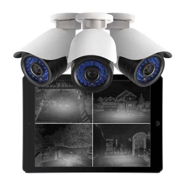HD night vision dome IP network security cameras