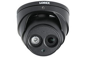 Nocturnal bullet and dome security cameras with 4K resolution recording