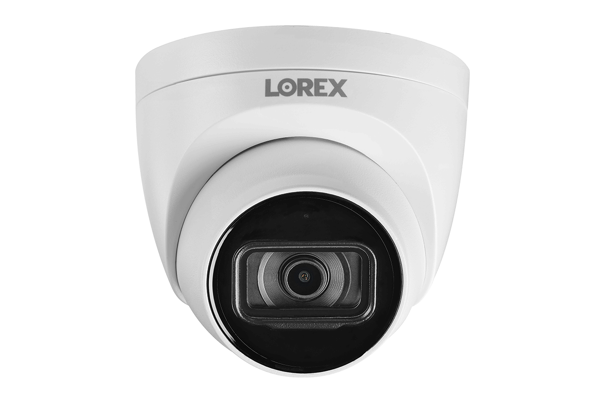 E841CD, Aurora Series, A12 - 4K IP Wired Dome Security Camera with Listen-In Audio