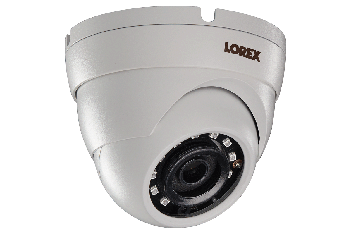 2K Super HD Weatherproof Night-Vision Dome Security Camera