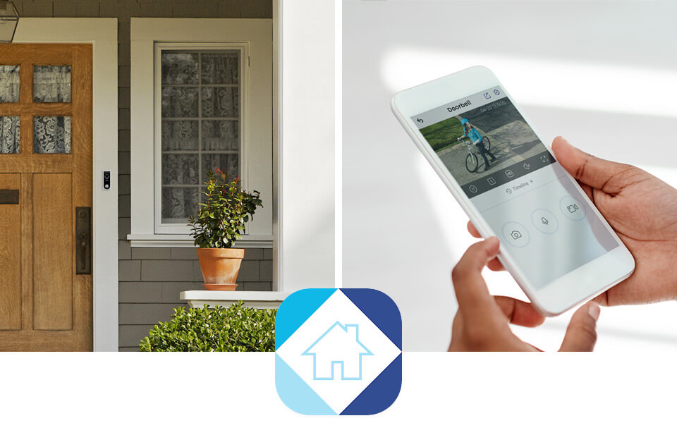 wifi video doorbell lorex home app