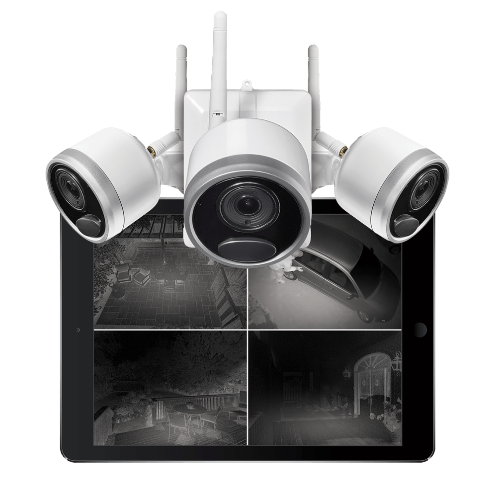 wire-free security camera night vision