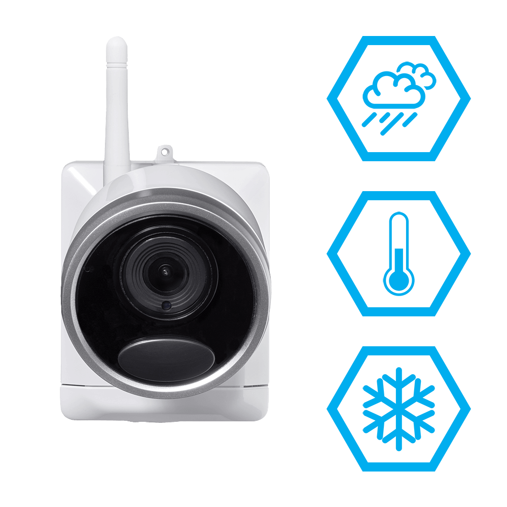 weatherproof wire-free security camera